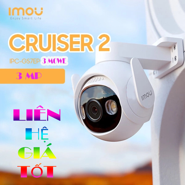 CAMERA ( Ngoài Trời) WIFI IMOU CRUISER 2 IPC-GS7EP-3M0WE 3.0MP CHÍNH HÃNG