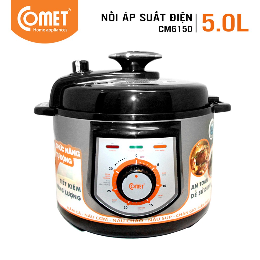 NỒI ÁP SUẤT COMET CM 6150 CHÍNH HÃNG